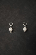 Hand-Filigree Hollow Silver Earrings